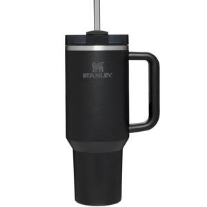Stanley Quencher H2.0 FlowState Tumbler, 40 OZ (Black) | Brand New